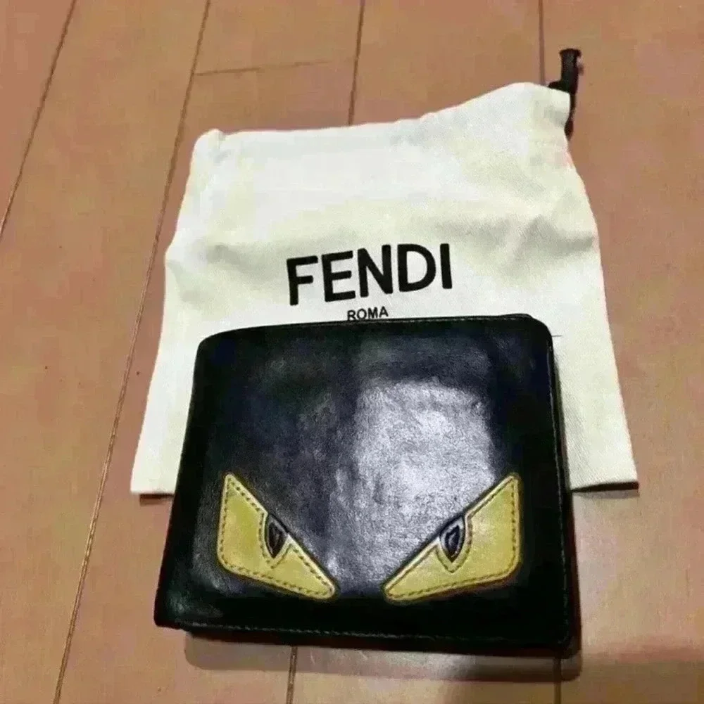 Fendi monster man's wallet